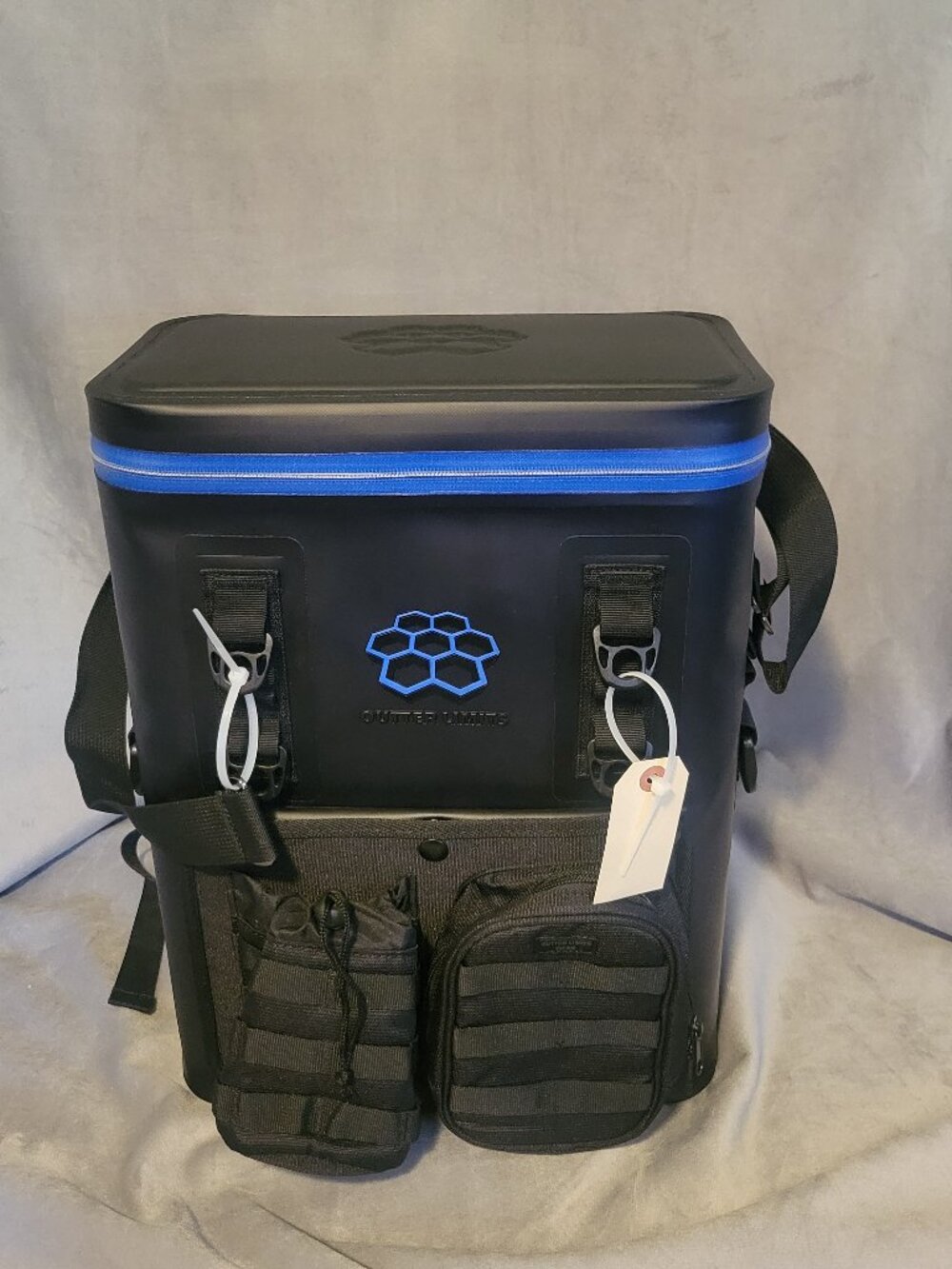 Outter Limits Gear Waterproof Insulated Backpack Cooler Bag Portable Soft Blue